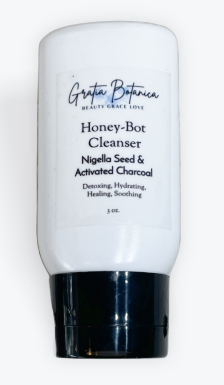 Honey-Bot Mask-Cleanser Nigella Seed & Charcoal